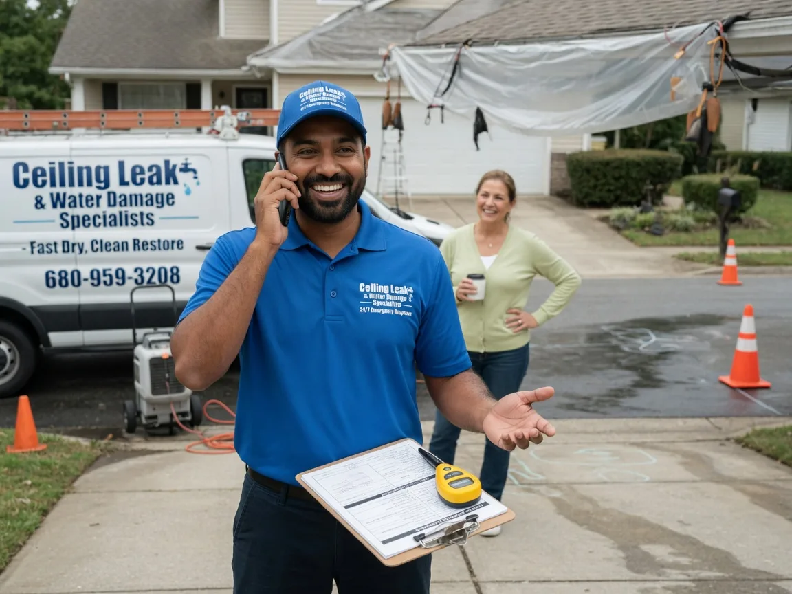Ceiling Leak Cleanup Woodland, WA FAQs